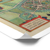 Kaart van Arnhem, Velmo, Gelre en Ruerm uit 'Civi' Poster (Hoek)