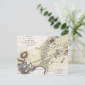 kaart van Athene (1784) (Staand voorkant)