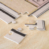  kaart van Athene Griekenland (1901) Legpuzzel (Zijkant)