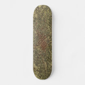  kaart van Atlanta (1892) Persoonlijk Skateboard (Voorkant)
