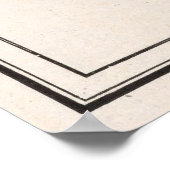  kaart van Atlanta Georgia (1901) Poster (Hoek)