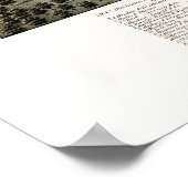 Kaart van Attleborough, Massachusetts uit 1878 Poster (Hoek)