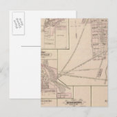 Kaart van Auburn, De Kalb Co. (Voorkant / Achterkant)