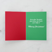 Kaart van Australian Shepherd kerstfeestdag (Binnen)