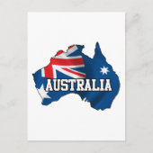 Kaart van Australië (Voorkant)