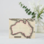kaart van Australië (1817) (Staand voorkant)