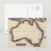 kaart van Australië (1817) (Voorkant / Achterkant)