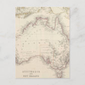  kaart van Australië (1848) (Voorkant)