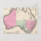  kaart van Australië (1862) (Voorkant)