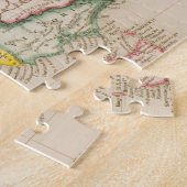 Kaart van Australië en Nieuw-Zeeland Legpuzzel (Zijkant)