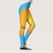 Kaart van Australië Leggings (Rechts)