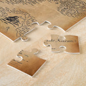 Kaart van avonturier legpuzzel (Zijkant)