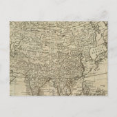 Kaart van Azië (Voorkant)