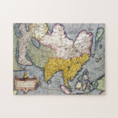  kaart van Azië | 1580 Legpuzzel (Horizontaal)