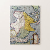  kaart van Azië | 1580 Legpuzzel (Verticaal)