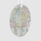 kaart van Azië | 1786 Ornament (voorkant)