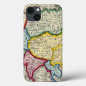 Kaart van Azië Case-Mate iPhone Case (Achterkant)