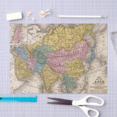 Kaart van Azië Tissuepapier (Craft)
