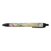 Kaart van Azië Zwarte Inkt Pen (Bodem)