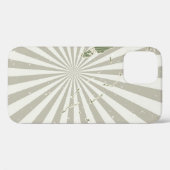  kaart van Bahamas. Poster met kaart van de Case-Mate iPhone Case (Achterkant (horizontaal))