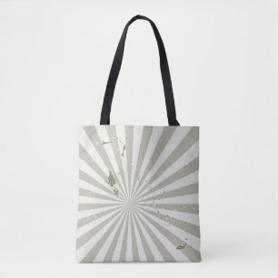  kaart van Bahamas. Poster met kaart van de Tote Bag