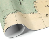 kaart van Baja California (1899) Cadeaupapier (Rol Hoek)