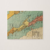  kaart van Baja California (1899) Legpuzzel (Horizontaal)