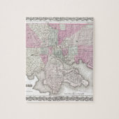 Kaart van Baltimore Maryland Legpuzzel (Verticaal)