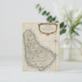 kaart van Barbados (1758) (Staand voorkant)