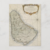  kaart van Barbados (1758) (Voorkant)