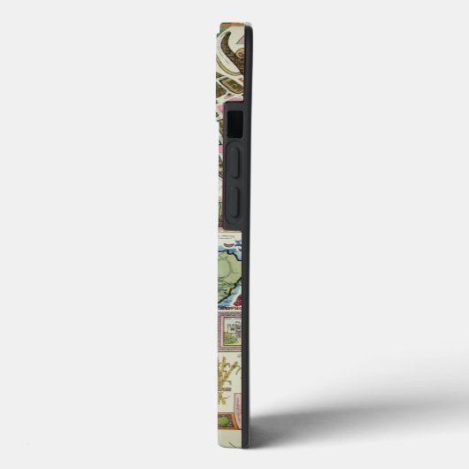  kaart van Barbados Case-Mate iPhone Case (Achterkant / Links)