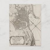 kaart van Barcelona Spanje (1764) (Voorkant)