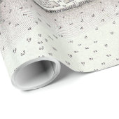  kaart van Barcelona Spanje (1806) Cadeaupapier (Rol Hoek)