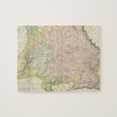  kaart van Beieren Duitsland (1814) Legpuzzel (Horizontaal)