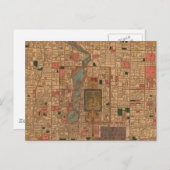  kaart van Beijing China (1914) (Voorkant / Achterkant)