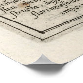  kaart van België (1612) Poster (Hoek)