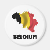 Kaart van België Magneet (Voorkant)