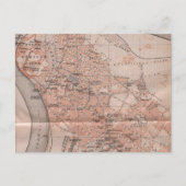  kaart van Belgrado Servië (1905) (Voorkant)