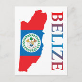 Kaart van Belize (Voorkant)