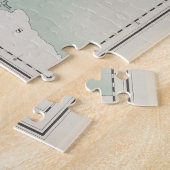 kaart van Belize (1921) Legpuzzel (Zijkant)