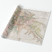  kaart van Berlijn (1811) Cadeaupapier (Uitgerold)