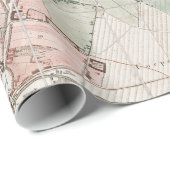 kaart van Berlijn (1811) Cadeaupapier (Rol Hoek)