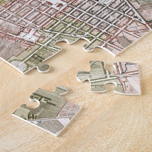  kaart van Berlijn (1811) Legpuzzel (Zijkant)