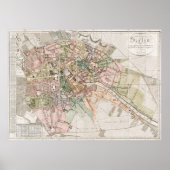  kaart van Berlijn (1811) Poster (Voorkant)