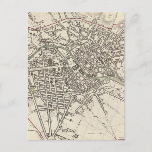 kaart van Berlijn (1833) (Voorkant)