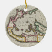  kaart van Bermuda (1638) Keramisch Ornament (Voorkant)