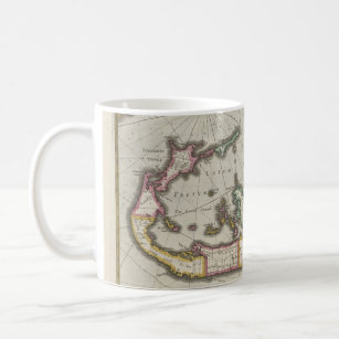 kaart van Bermuda (1638) Koffiemok