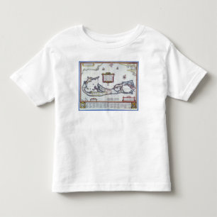 Kaart van Bermuda Kinder Shirts