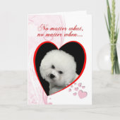 Kaart van Bichon Valentijns (Voorkant)