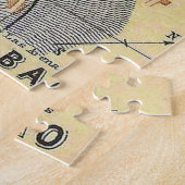  kaart van Bilbao Spanje Legpuzzel (Zijkant)